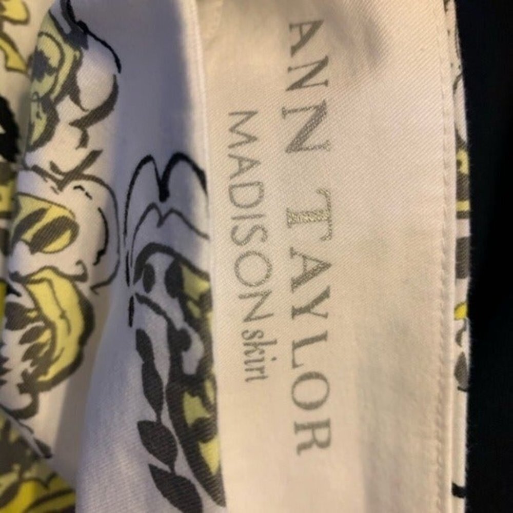 Ann Taylor Madison Skirt Paisley - Picture 5 of 6